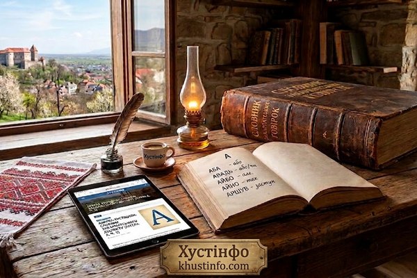 Азбука Хустщини: Словник закарпатського діалекту (Літера А, Частина 1)