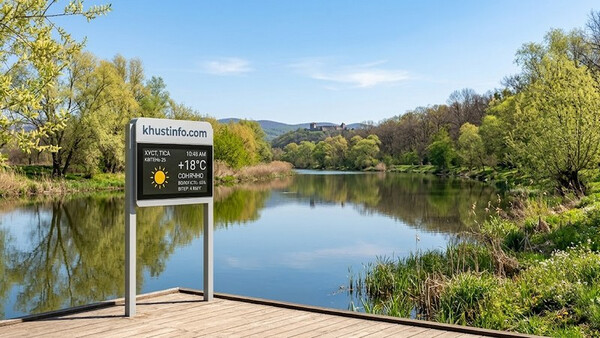 Погода у Хусті 25 квітня: мінлива хмарність та весняне тепло