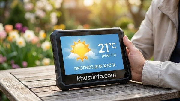 Погода в Хусті сьогодні: хмарний день із весняною свіжістю
