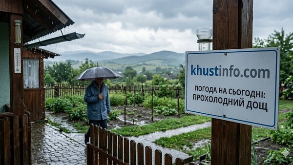 Затяжні зливи поступаються місцем сонцю: актуальна погода в Хусті сьогодні