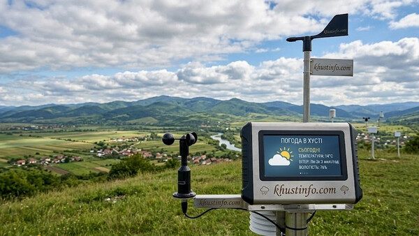 Погода в Хусті сьогодні: мінлива хмарність та комфортні +23°C