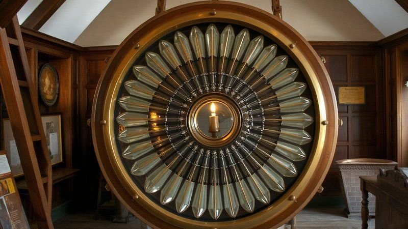 Винахід лінзи Френеля у 1819 році: як складена скляна оптика маяків урятувала тисячі кораблів