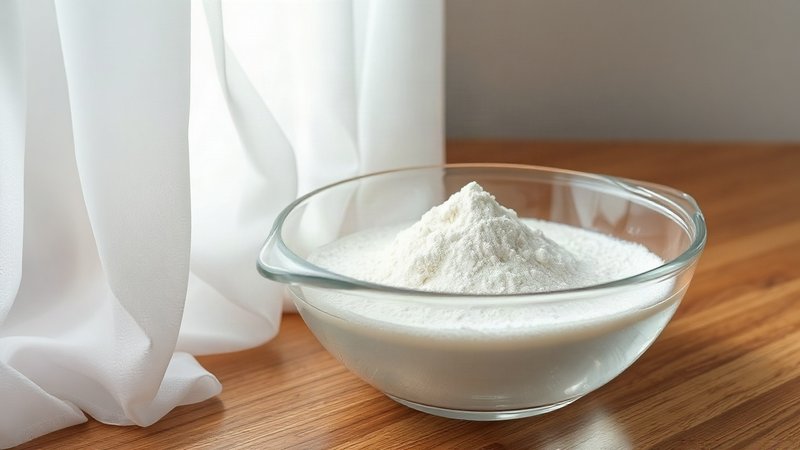 Як повернути білосніжність пожовклій тюлі за допомогою кухонної солі та розпушувача тіста